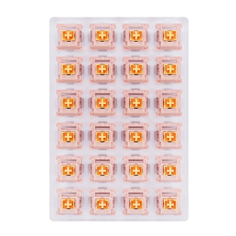 RD silent peach switches